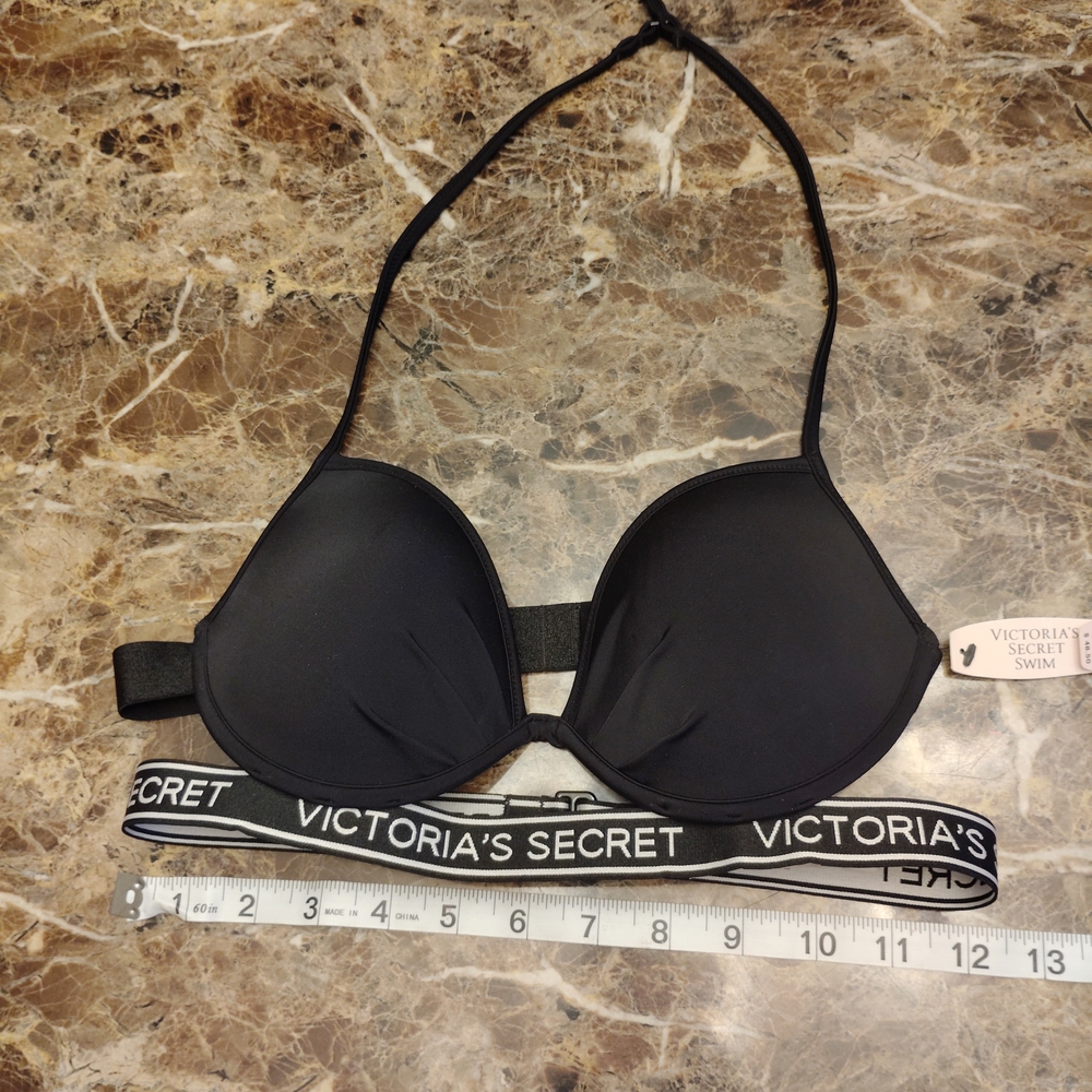Victoria's Secret Black Halter Bra